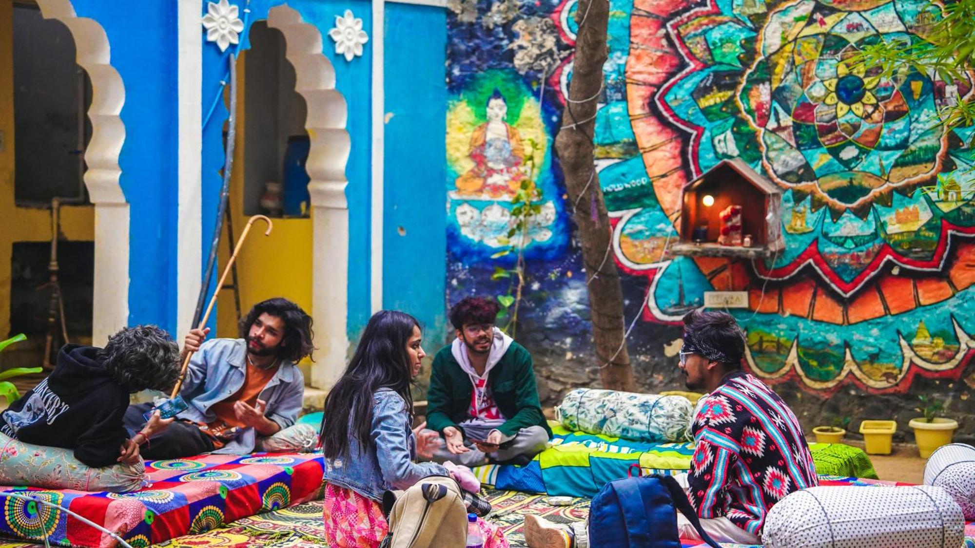 Auberge de jeunesse Hide-In Pushkar Extérieur photo